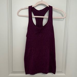 Purple Lululemon Swiftly Tech Racerback Tank